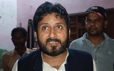 Sambhal: हातिम सराय कॉलोनी विवाद पर आजाद समाज पार्टी का बयान, निष्पक्ष जांच की मांग। 