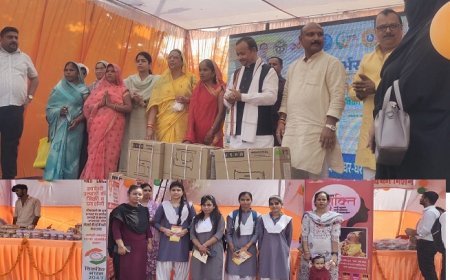 हरदोई में यू.पी. ट्रेड शो स्वदेशी मेला एवं मिशन शक्ति फेज 5.0 का भव्य उद्घाटन।