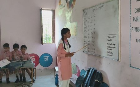 Hardoi: राजेंद्र सिंह इंटर कॉलेज व एस.के. एस  इंग्लिश मीडियम स्कूल न्योरादेव में मनाया गया छात्र दिवस।