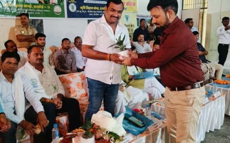 Hardoi : हरदोई कृषि विज्ञान केंद्र में प्रधानमंत्री धन-धान्य कृषि योजना का लाइव प्रसारण