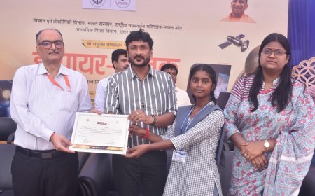 Lucknow : राज्य स्तरीय विज्ञान प्रदर्शनी एवं प्रोजेक्ट प्रतियोगिता के दूसरे दिन 155 छात्र-छात्राओं ने प्रतिभाग किया