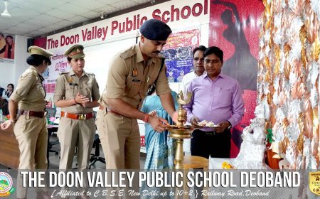 Deoband : दून वैली पब्लिक स्कूल में छात्रों को साइबर सुरक्षा की ट्रेनिंग दी गई