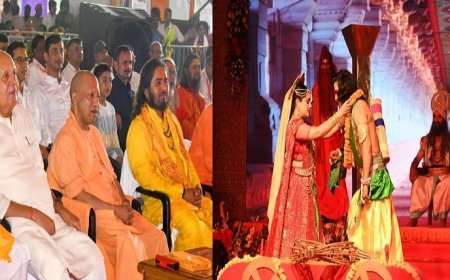 सीएम योगी ने देखी रामलीला, कलाकारों की हौसलाअफजाई: दीपोत्सव में श्रीलंका, इंडोनेशिया, रूस, थाईलैंड व नेपाल की रामलीलाओं का किया गया मंचन। 