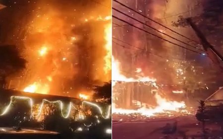 इंदिरापुरम के दिव्या अपार्टमेंट में पटाखों की चिंगारी से भीषण आग, 19 परिवार सुरक्षित निकाले गए।