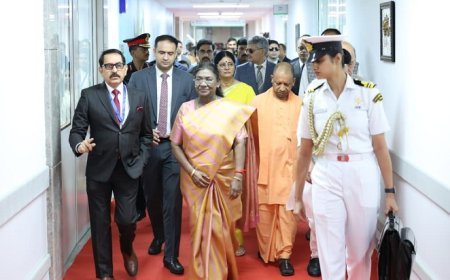 Ghaziabad: राष्ट्रपति ने अस्पताल के ‘स्वदेशी संस्कार’ की सराहना की, कैंसर जीन थैरेपी रिसर्च पर दिया बल। 