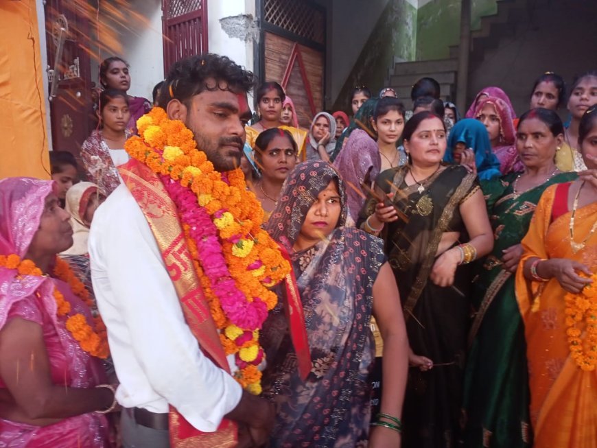 Sitapur : ग्राम पंचायत सहादत नगर के बेटे ने यूपीएससी की परीक्षा पास करके जिले का नाम किया रोशन। 