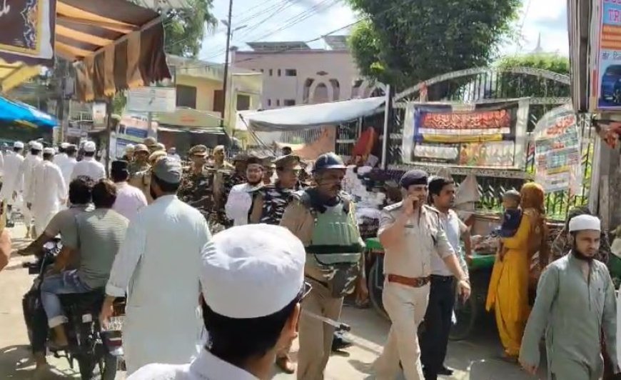 Deoband : देवबंद में जुम्मा नमाज शांतिपूर्ण ढंग से संपन्न, मस्जिदों पर कड़ी सुरक्षा