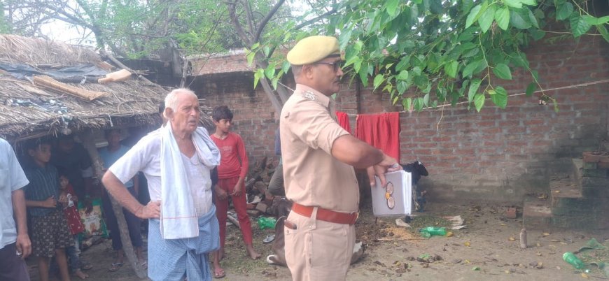 Hardoi : हरपालपुर में चोरों ने बाउंड्री कूदकर की चोरी, नकदी और जेवर ले गए, पुलिस ने जल्द खुलासे का किया वादा