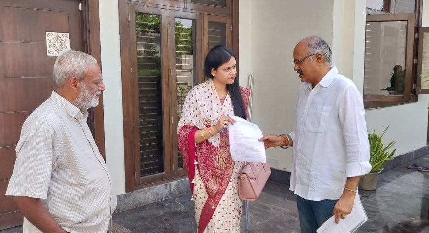 Agra : बटेश्वर मेले में उटंगन नदी पर जल संरक्षण सम्मेलन की मांग, सिविल सोसायटी ने जिला पंचायत अध्यक्ष को सौंपा अनुरोध