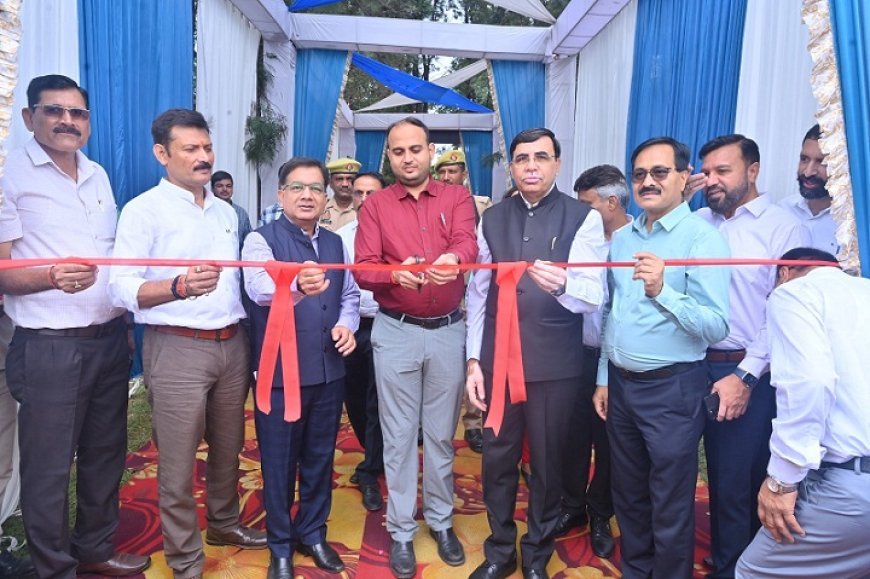 Hardoi: डीसीएम श्रीराम समूह के लोनी चीनी मिल इकाई में वृहद् कृषि यन्त्र मेला का आयोजन।