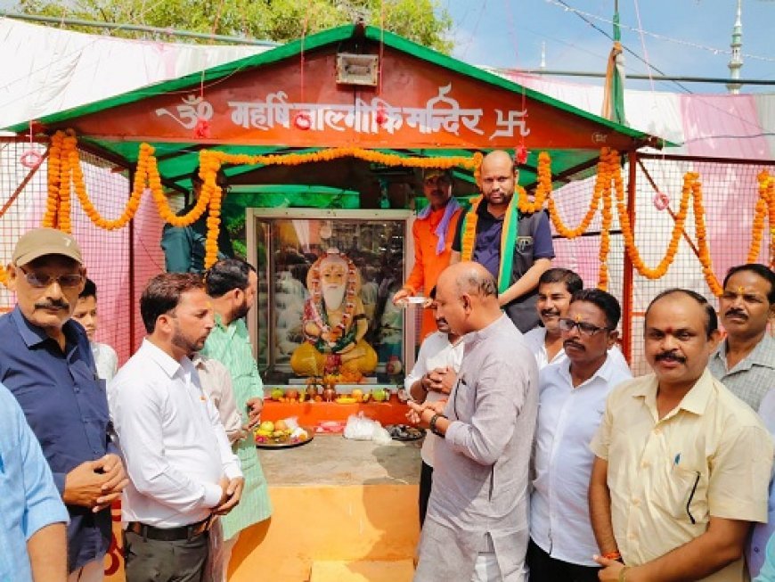 Hardoi: नारद मुनि से  हुई मुलाकात ने बाल्मीकि को भगवान राम का परम भक्त  बना दिया- अजीत सिंह बब्बन 