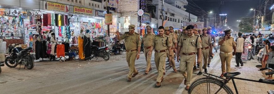 Hardoi : हरदोई में पुलिस अधीक्षक ने शहर क्षेत्र में शांति और सुरक्षा सुनिश्चित की