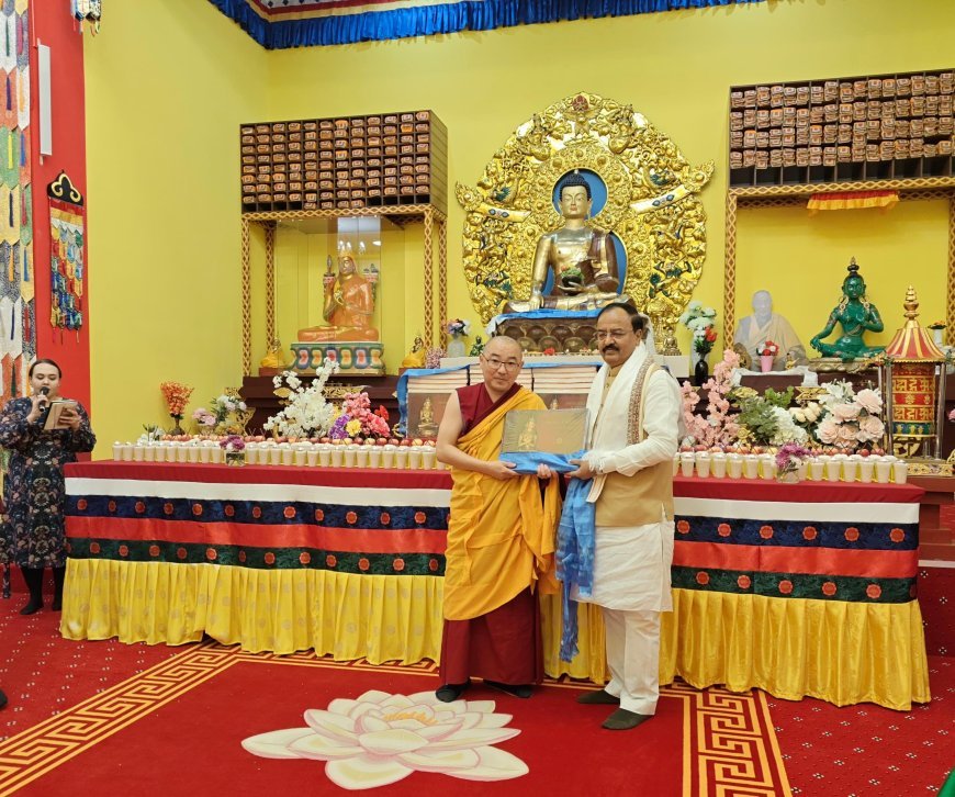 Lucknow : भगवान बुद्ध की करुणा और शांति की शिक्षाएँ आज की वैश्विक चुनौतियों का समाधान प्रस्तुत करती हैं।