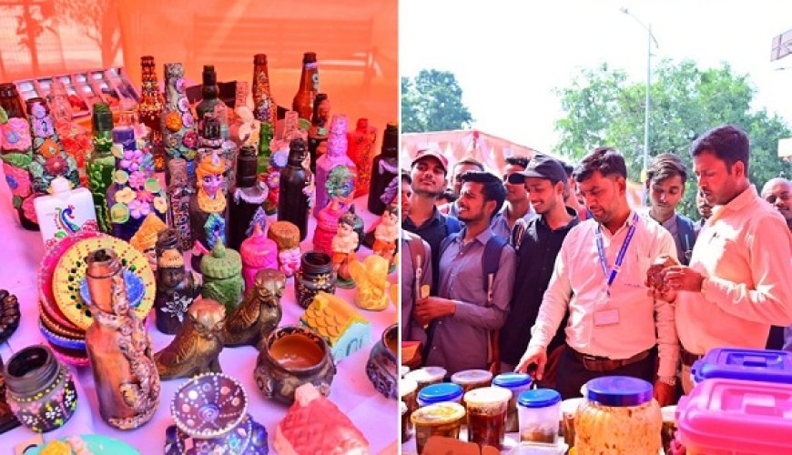 Hardoi: हरदोई में यू०पी० ट्रेड शो स्वदेशी मेला का आयोजन, विभिन्न विभागों ने लगाए 50 स्टाल। 