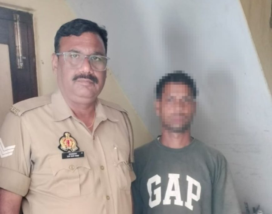 Hardoi : थाना बेनीगंज पुलिस ने मिशन शक्ति में महिला से छेड़छाड़ करने वाले को पकड़ा