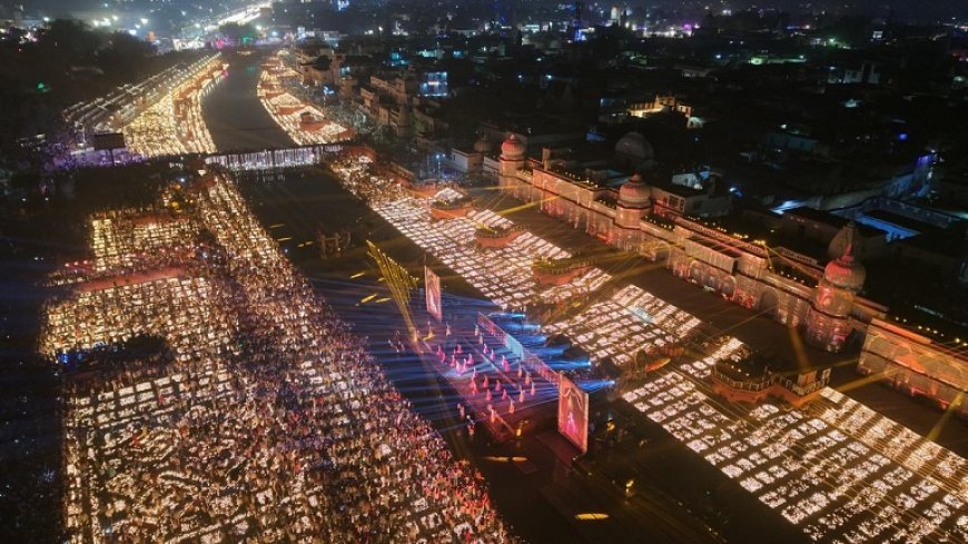 Ayodhya: दीपोत्सव पर पूरे प्रदेश में 1 करोड़ 51 लाख दीप जल रहे, अयोध्या धाम में 26 लाख से अधिक: सीएम योगी 