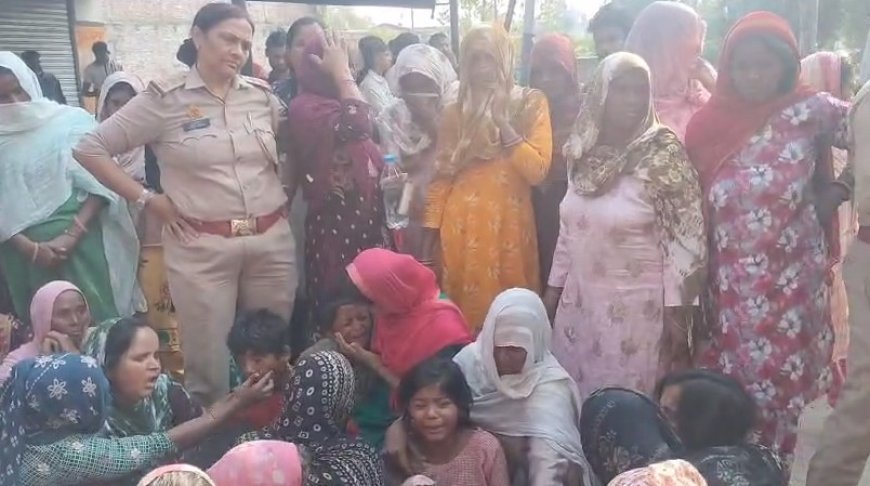 Saharanpur: छजपुरा के युवक को डंपर ने कुचला, मौके पर ही दर्दनाक मौत।