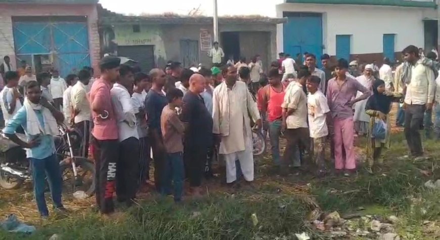 Sambhal: गांव हिसामपुर में लापता बच्चे का शव तालाब में मिला, इलाके में मचा मातम। 