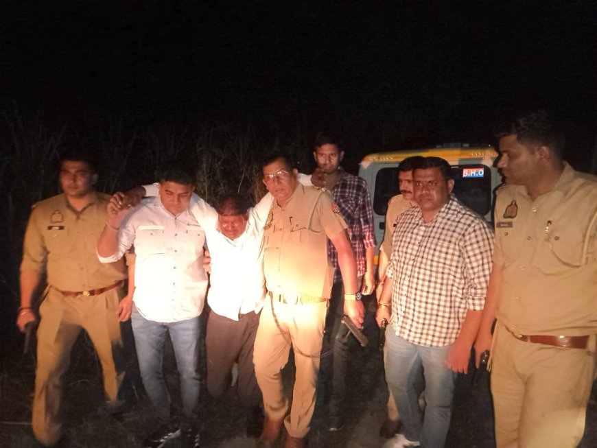 Deoband : देवबंद पुलिस ने गौकशी के वांछित अपराधी को मुठभेड़ में घायल कर गिरफ्तार किया