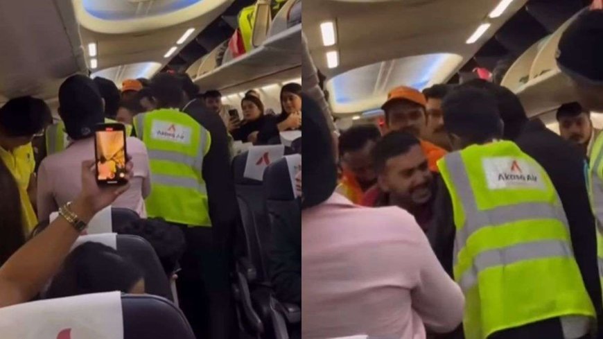 नशे में धुत यात्री ने बेंगलुरु-दिल्ली अकासा एयर फ्लाइट पर मचाया हंगामा, क्रू ने संभाला, वीडियो वायरल