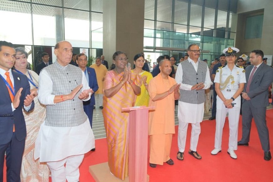 Ghaziabad: राष्ट्रपति द्रौपदी मुर्मु ने किया यशोदा मेडिसिटी का उद्घाटन, मुख्यमंत्री योगी आदित्यनाथ और डिप्टी सीएम ब्रजेश पाठक भी रहे मौजूद ।