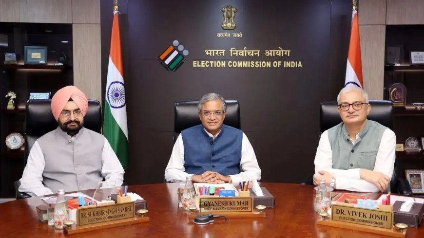 चुनाव आयोग करेगा देशव्यापी SIR अभियान की घोषणा: कल शाम 4:15 बजे प्रेस कॉन्फ्रेंस, पहले चरण में 10-15 राज्य शामिल