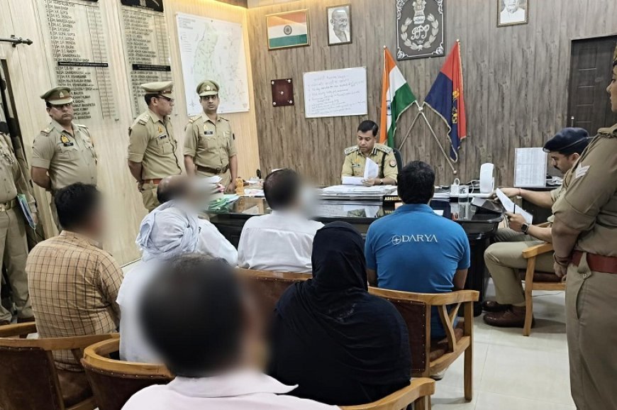 Saharanpur: पुलिस उपमहानिरीक्षक द्वारा जनसुनवाई- समस्याओं के त्वरित निस्तारण के निर्देश। 