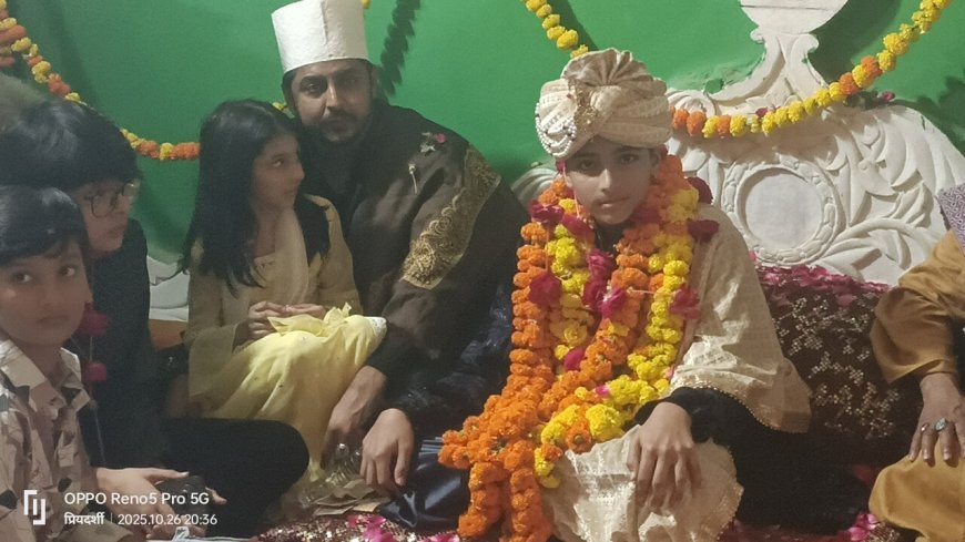 Hardoi : झाड़ी शाह उर्स में सरकारी चादर पेश, हारून इदरीसी बने सज्जाद नशीन