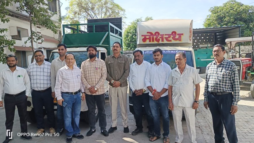 Uttrakhand : चेयरमैन गुरजीत सिंह गित्ते ने बाजपुरवासियों को समर्पित किए मोक्ष वाहन और आवारा पशु वाहन