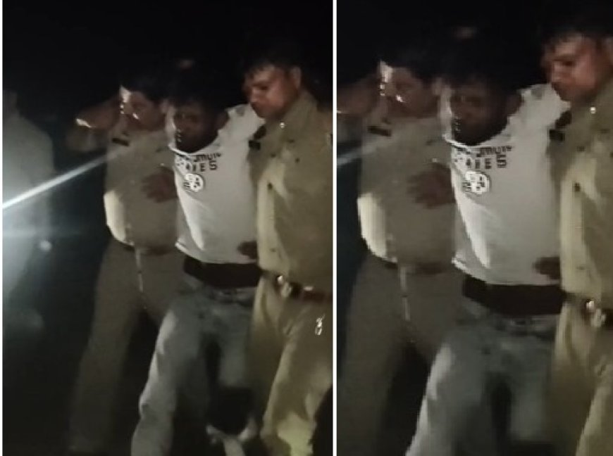 Saharanpur: रात थाना गंगौह पुलिस और बदमाशो के बीच हुई जबरदस्त मुठभेड़,1 बदमाश गोली लगने से हुआ घायल, दूसरा फरार। 