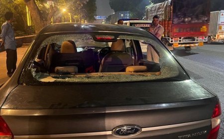 दिल्ली में मध्यरात्रि ड्राइविंग के दौरान पत्रकार महिला का पीछा कर कार पर हमला किया, पुलिस ने सीसीटीवी से दो आरोपी गिरफ्तार किए। 