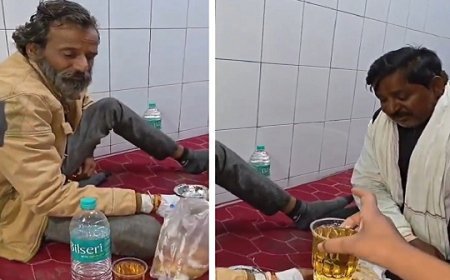 MP के अशोकनगर जिला अस्पताल में मरीज ने रिश्तेदारों संग शराब पार्टी की, नर्सिंग ऑफिसर गायत्री चौधरी ने रंगे हाथों पकड़ा, वायरल वीडियो से हड़कंप। 