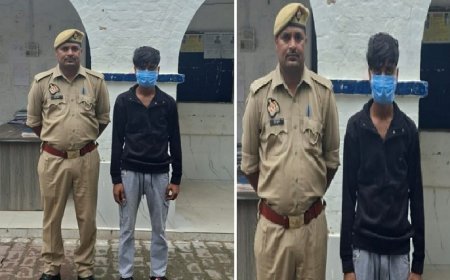 Hardoi: हरदोई पुलिस ने 25 हजार के इनामी गैंगस्टर शिवम गुप्ता को पकड़ा। 