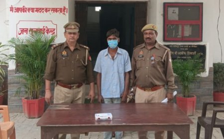 Hardoi : कासिमपुर थाना पुलिस ने चोरी के आरोपी को नगदी के साथ गिरफ्तार किया