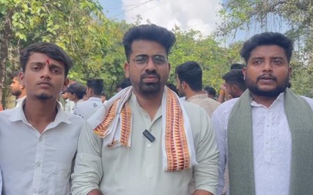 आमला दुष्कर्म कांड: ABVP का फांसी की मांग पर जोरदार प्रदर्शन, सैकड़ों छात्र-कार्यकर्ता सड़क पर; तीसरा आरोपी भोपाल से गिरफ्तार, अतिक्रमण पर चला बुलडोजर।