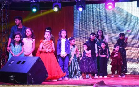 Hardoi : हरदोई युवा महोत्सव- आठवें दिन मेहंदी सज्जा और बच्चों के रैंप शो ने सबका दिल जीता