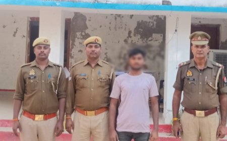 Hardoi : टड़ियावां पुलिस ने गैंगस्टर अधिनियम के तहत वांछित अभियुक्त सूरज को किया गिरफ्तार