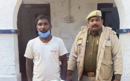 Hardoi : पाली पुलिस ने चोरी के 260 पीतल के घंटे सहित सुरेन्द्र कुमार को गिरफ्तार किया
