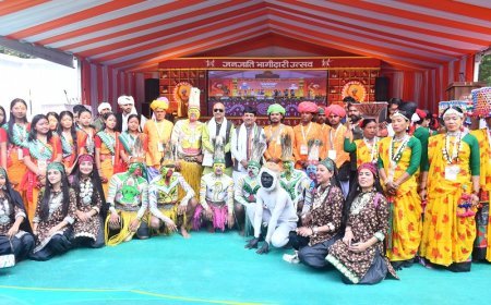 Lucknow: जनजाति भागीदारी उत्सव में तीसरे दिन दिखी जनजातीय कला, परंपरा और लोकसंस्कृति की अद्भुत छटा। 