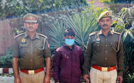 Hardoi : हरदोई के संडीला थाने में अपहरण मामले में आरोपी गिरफ्तार, पीड़िता सकुशल बरामद