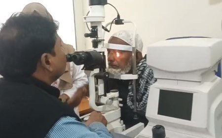 Sambhal: हसीना बेगम हॉस्पिटल में मोतियाबिंद के मरीजों के लिए फ्री ऑपरेशन कैंप, आई ओपीडी की भी हुई शुरुआत। 