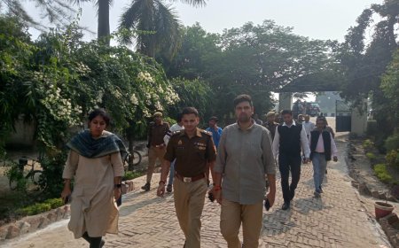 Hardoi : लायंस पब्लिक स्कूल में गैस रिसाव से 16 छात्र बीमार, जिलाधिकारी ने दिए बेहतर इलाज के निर्देश