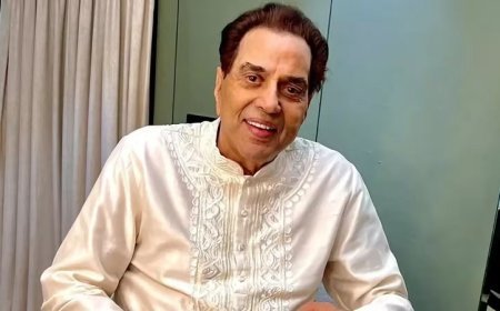 Bollywood: हिंदी सिनेमा के ही-मैन धर्मेंद्र का निधन, 89 वर्ष की आयु में दुनिया को अलविदा कहा। 