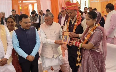 Sambhal : सामूहिक विवाह योजना के तहत 650 जोड़ों का हुआ विवाह, प्रभारी मंत्री ने दिए आशीर्वाद