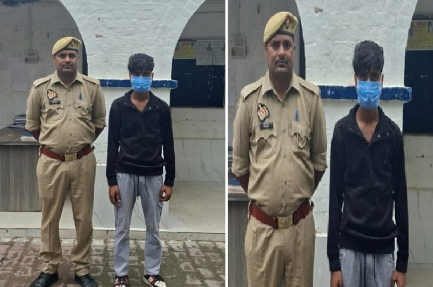 Hardoi: हरदोई पुलिस ने 25 हजार के इनामी गैंगस्टर शिवम गुप्ता को पकड़ा। 