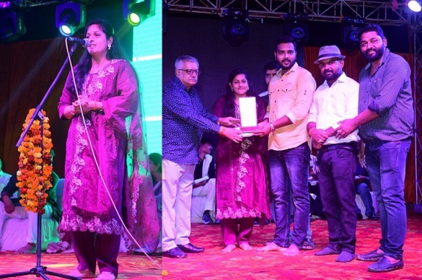 Hardoi: युवा महोत्सव के मंचीय कार्यक्रमो के उद्धघाटन के साथ प्रथम दिवस में कवियों शायरों की सजी महफ़िल। 