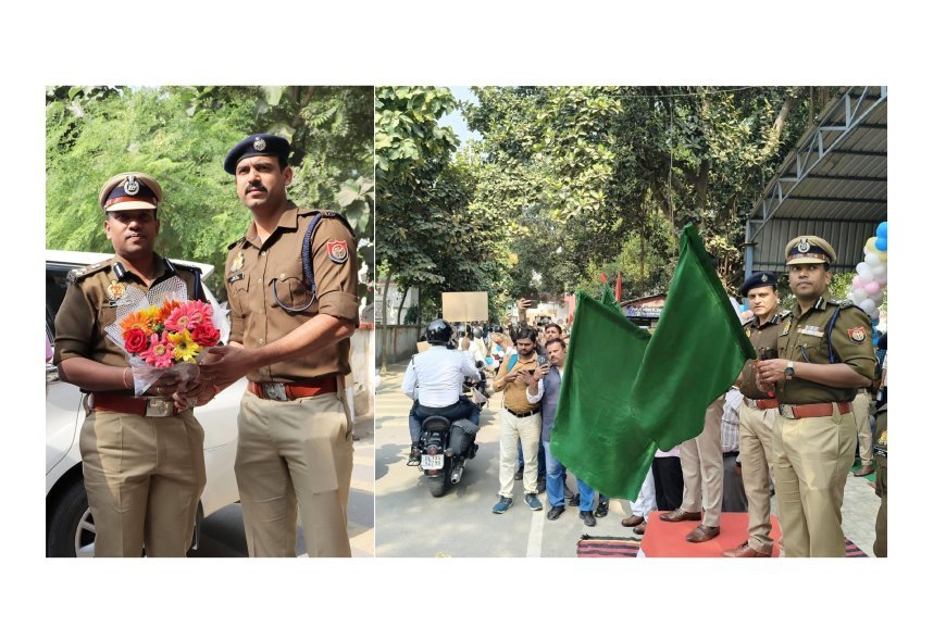 Saharanpur : सहारनपुर में यातायात जागरूकता माह का शुभारंभ