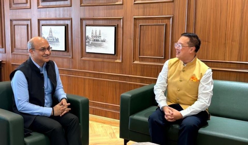 Lucknow : सिंगापुर यूपी में निवेश के लिए उत्साहित, जेवर एयरपोर्ट निवेशकों की पहली पसंद: हाई कमिश्नर साइमन वोंग