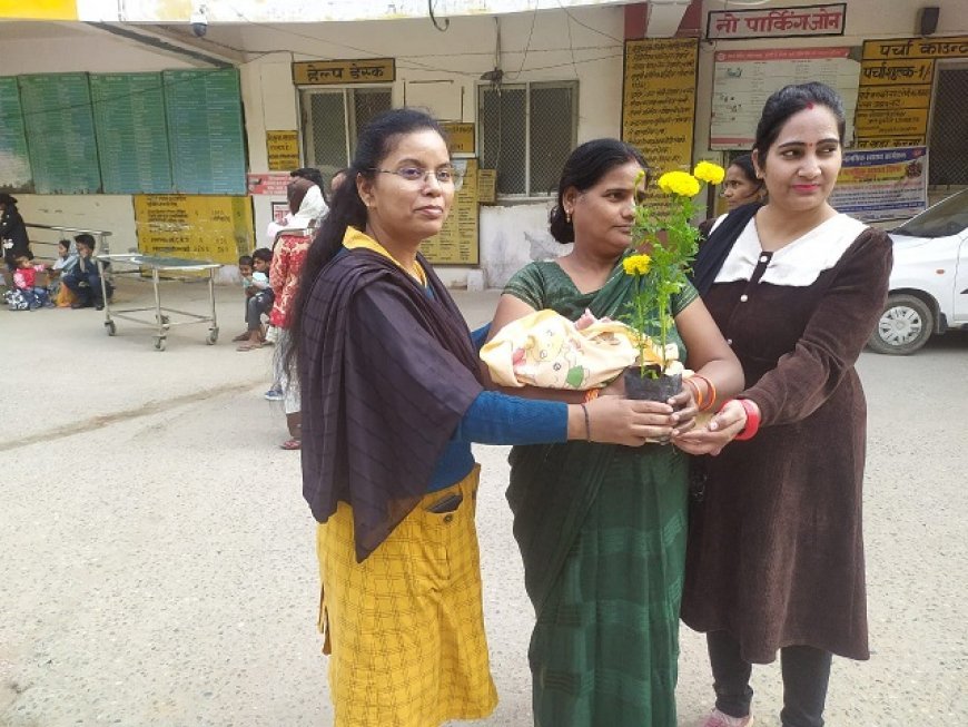 Hardoi: जिला महिला चिकित्सालय में कन्याजन्मोत्सव कार्यक्रम का किया गया आयोजन।