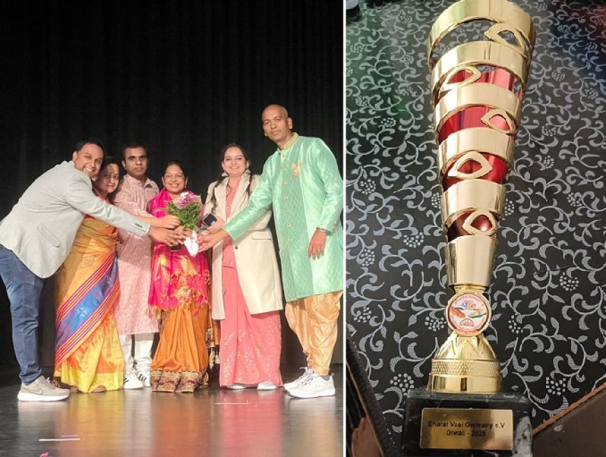 Pilibhit: जर्मनी में सम्मानित हुईं पूरनपुर की कवयित्री नीता अग्रवाल, विदेश में गाया गीत, वापस आने पर स्थानीय कवि साहित्यकारों ने दी बधाइयां। 